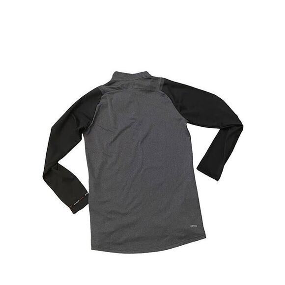 NWT Spyder Active Zip Black Red Long Sleeve Athletic Large Breathable Quick Dry - Picture 11 of 11